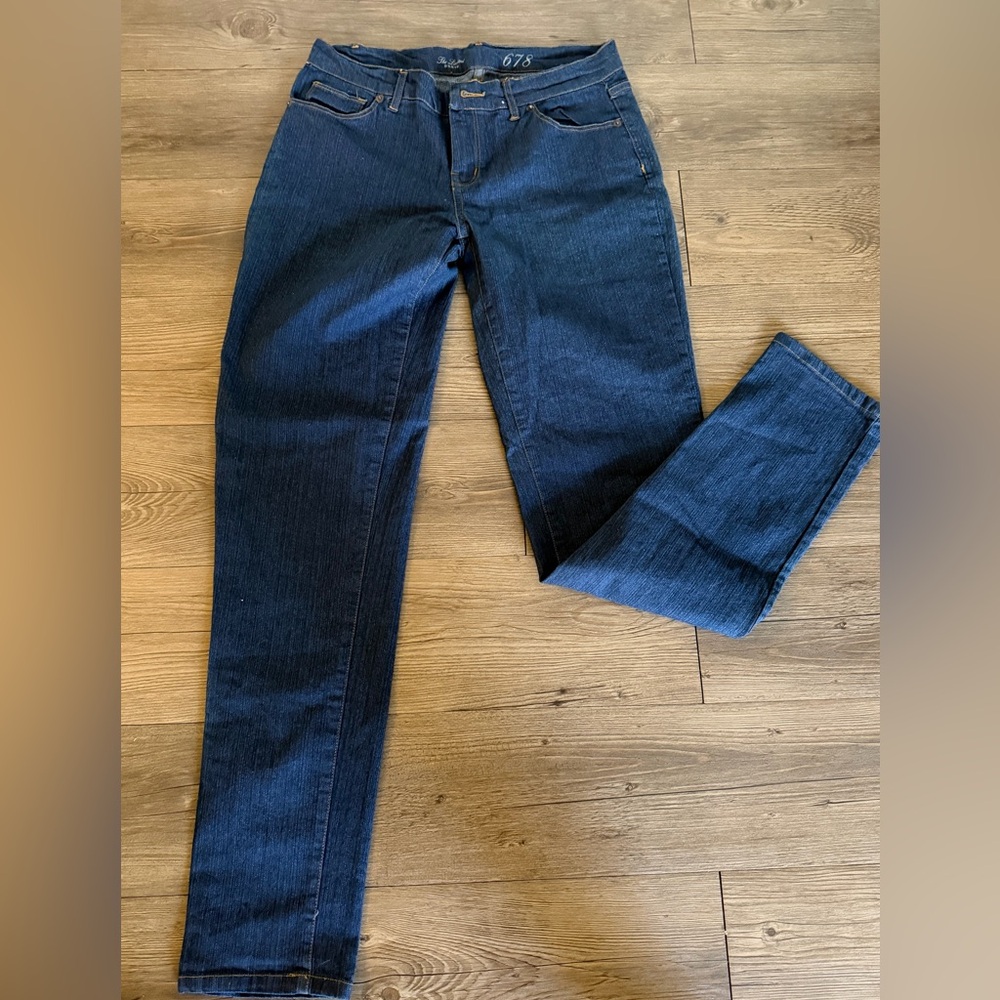 The Limited Dark Indigo Skinny Jeans